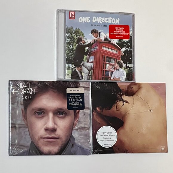 NEW SEALED Lot of 3 CDs Harry Styles, Niall Horan and One Direction - Picture 1 of 8